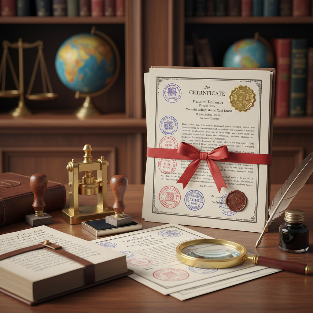 Consular and document services - notarization and translations